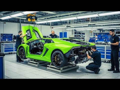 How Lamborghini Builds Its V12 Supercars | Inside the Italian Supercar Factory (Full Process)