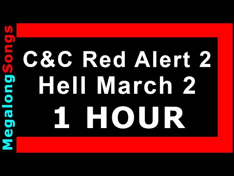 Red Alert 2 - Hell March 2 (PC game C&C Red Alert 2 OST soundtrack) 🔴 [1 HOUR] ✔️
