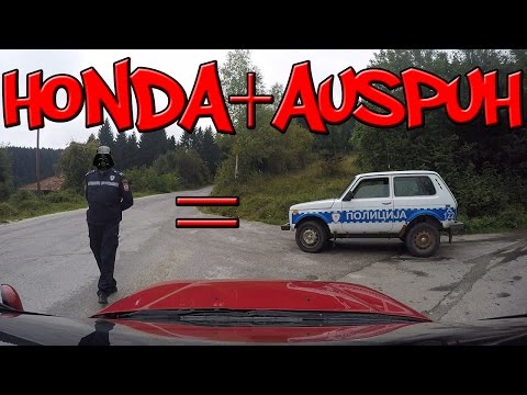 HONDA + AUSPUH = POLICIJA :) :) :)