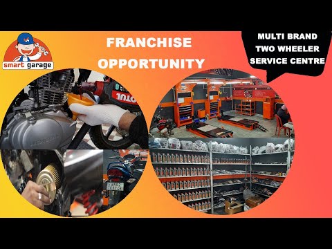 Smart Garage -Multibrand Two Wheeler Service Center from Pikpart-(Franchise business opportunity)