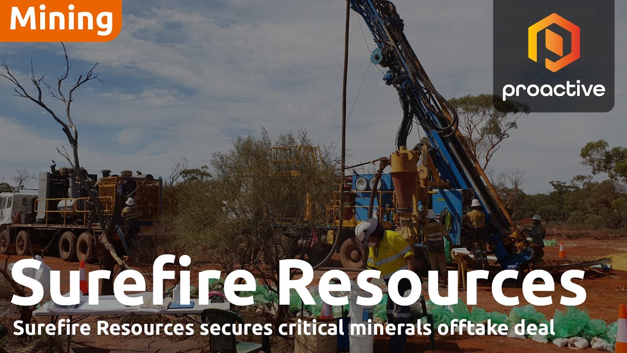 Surefire Resources secures critical minerals offtake deal