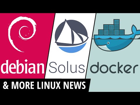 Debian Survey, State of Solus, Docker Drama, Halo, and more Linux news!