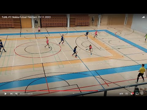 TuNL-FC Nokia T15 Futsal-Ykkönen 19.11.2022 (2-3)