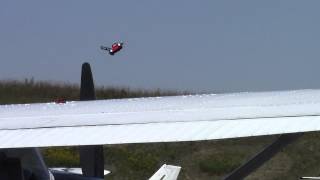 preview picture of video '2012 Vinton County Air Show - RC Flying Lawn Mower'