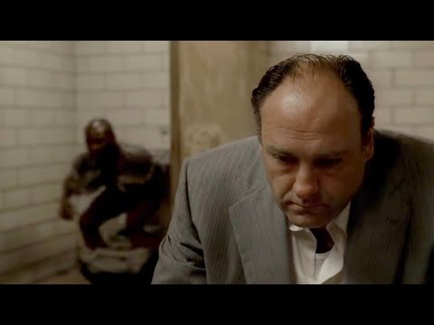The Sopranos - Tony Soprano makes bail so fast his soup was still warm when he got home
