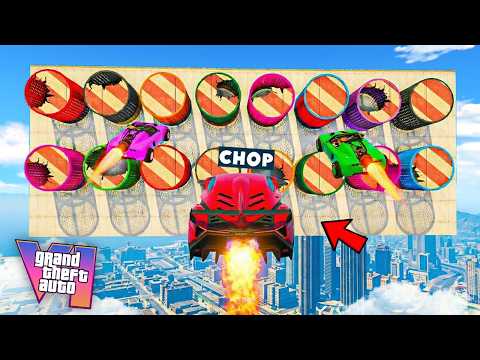 GTA 5  CHOP AND FROSTY ENTER THE TROPHY MYSTERY BOX CHALLENGE