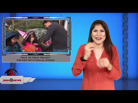 Trick or Treat project for kids with food allergies (ASL - 10.20.19)
