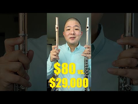 $80 (Amazon) vs. $29,000 Flute - Can You Hear the Difference? #shorts