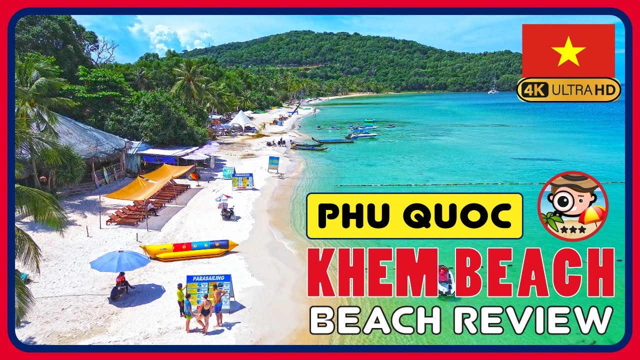 Take a walking tour of Khem Beach to enjoy its serene beauty, pristine sands, and turquoise waters.
