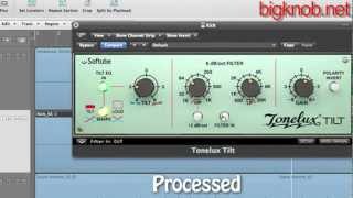 Video thumbnail for ClicKnob: Softube Tonelux Tilt EQ on Kick by Vid Knob (Big Knob)