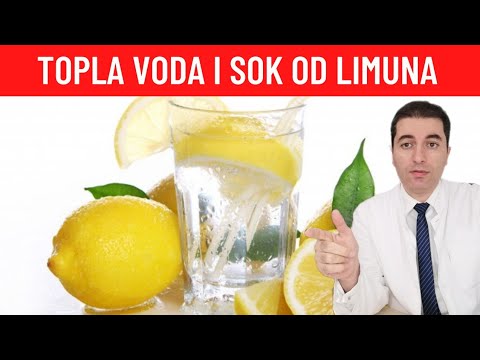 Ako pijete NATAŠTE  svaki dan TOPLU VODU S LIMUNOM što će se dogoditi Vašemu organizmu?