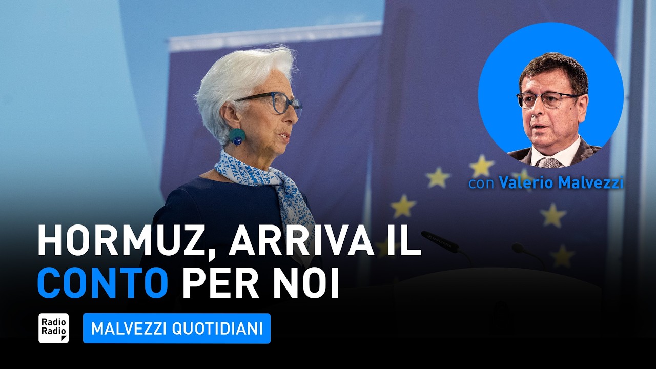 Arriva il CONTO di Hormuz: DOPPIO RIALZO dei tassi completamente rovesciato su famiglie e imprese