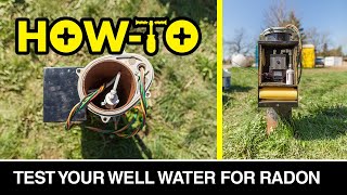 HOW TO TEST YOUR WATER FOR RADON GAS-#2 leading cause of LUNG CANCER