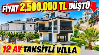 FİYAT DÜŞTÜ ACİL SATILIK SIFIR VİLLA 3+1 AKILLI SİSTEM YERDEN ISITMALI