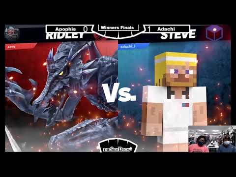 The Side Deck Smash #71 - Apophis (Ridley) VS Adachi (Steve) - SSBU Winners Finals