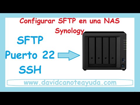 Configuración de SFTP en NAS Synology para acceso remoto seguro - SSH Puerto 22