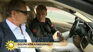 Dolph Lundgren deltar i kontroversiellt kändis-rally - Nyhetsmorgon (TV4)