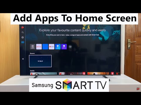 How To Add Apps To Home Screen On Samsung Smart TV