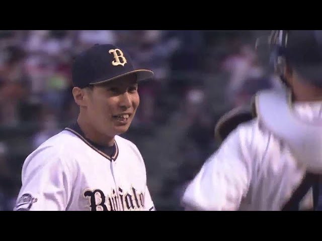 【8回表】ピンチの場面でバファローズ・村西が見事なピッチング!! 2021/5/15 B-E