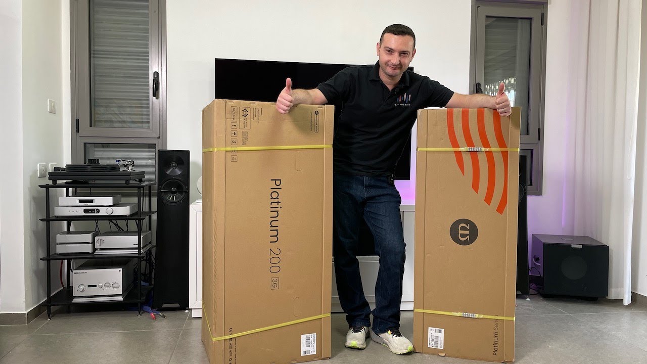 Monitor Audio Platinum 200 3G Unboxing