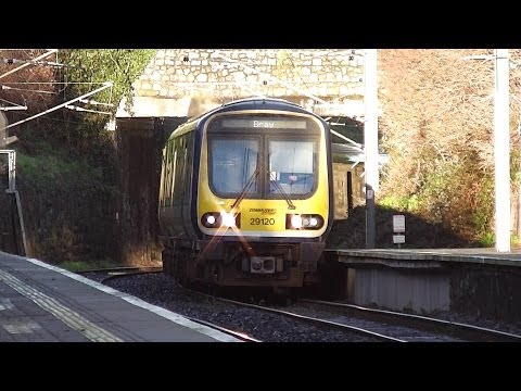 IE 29000 Class DMU Train number 29120 - Glenageary Station, Dublin