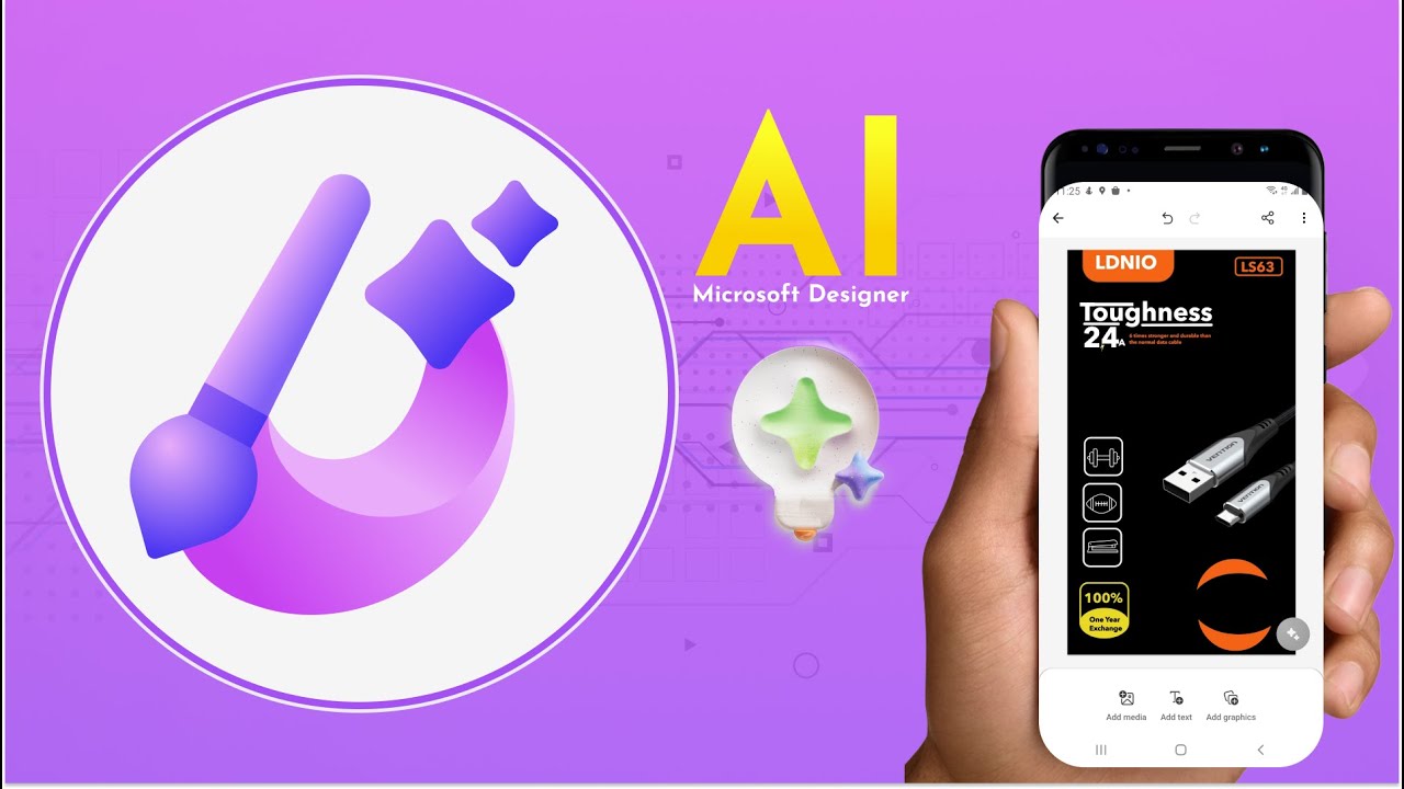 How To Design a Banner On Microsoft Designer Mobile