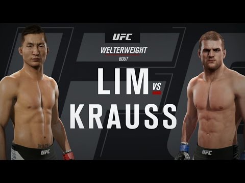 UFC ●  WELTERWEIGHT ● ULTIMATE MMA FIGHT 2016 ● HYUN GYU LIM VS PASCAL KRAUSS