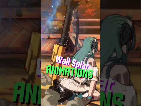 Guilty Gear -Strive- Wall Splat Animation #GuiltyGear #Strive #guiltygearstrive #shorts #A.B.A