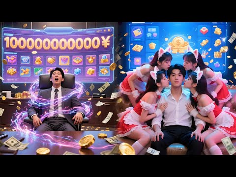 Poor guy activates "CEO Sys"earns $100B w/ sys—becomes world’s richest person—surrounded by beauties