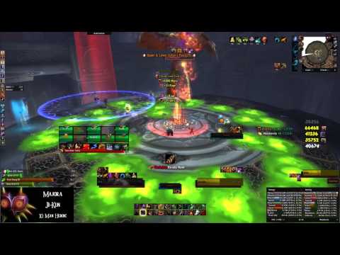 Majora versus Ji-Kun (10 Man Heroic) - Guardian Druid PoV