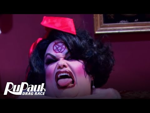 Scream Queens Challenge of Season 6! 😱 Rupaul's Drag Race
