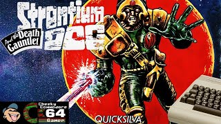 STRONTIUM DOG AND THE DEATH GAUNTLET – Commodore 64 (1984) | Quicksilva's 2000AD Sci-Fi Shooter