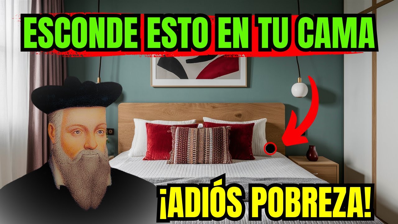 Escóndelo en tu cama en SEPTIEMBRE y todo tu año estará inundado de dinero | NOSTRADAMUS