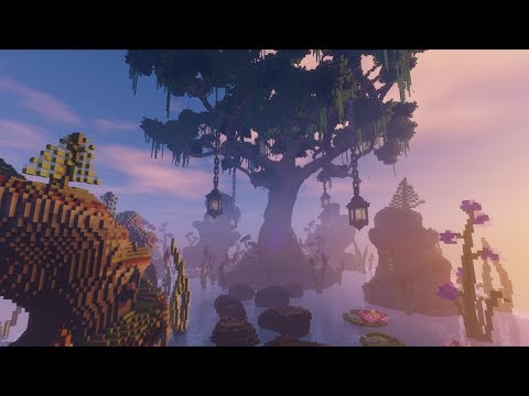 God Tree Nether Portal Build! - Minecraft Timelapse