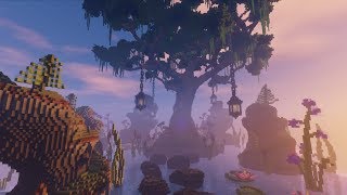 God Tree Nether Portal Build! - Minecraft Timelaps