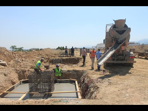 Dinamik Isı Elastomerik Kauçuk Köpüğü Yalıtım Malzemeleri Üretim Tesisi Temel Atma Töreni