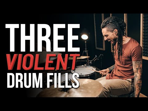 3 Violent Fills | Drum Lesson w/ OrlandoDrummer