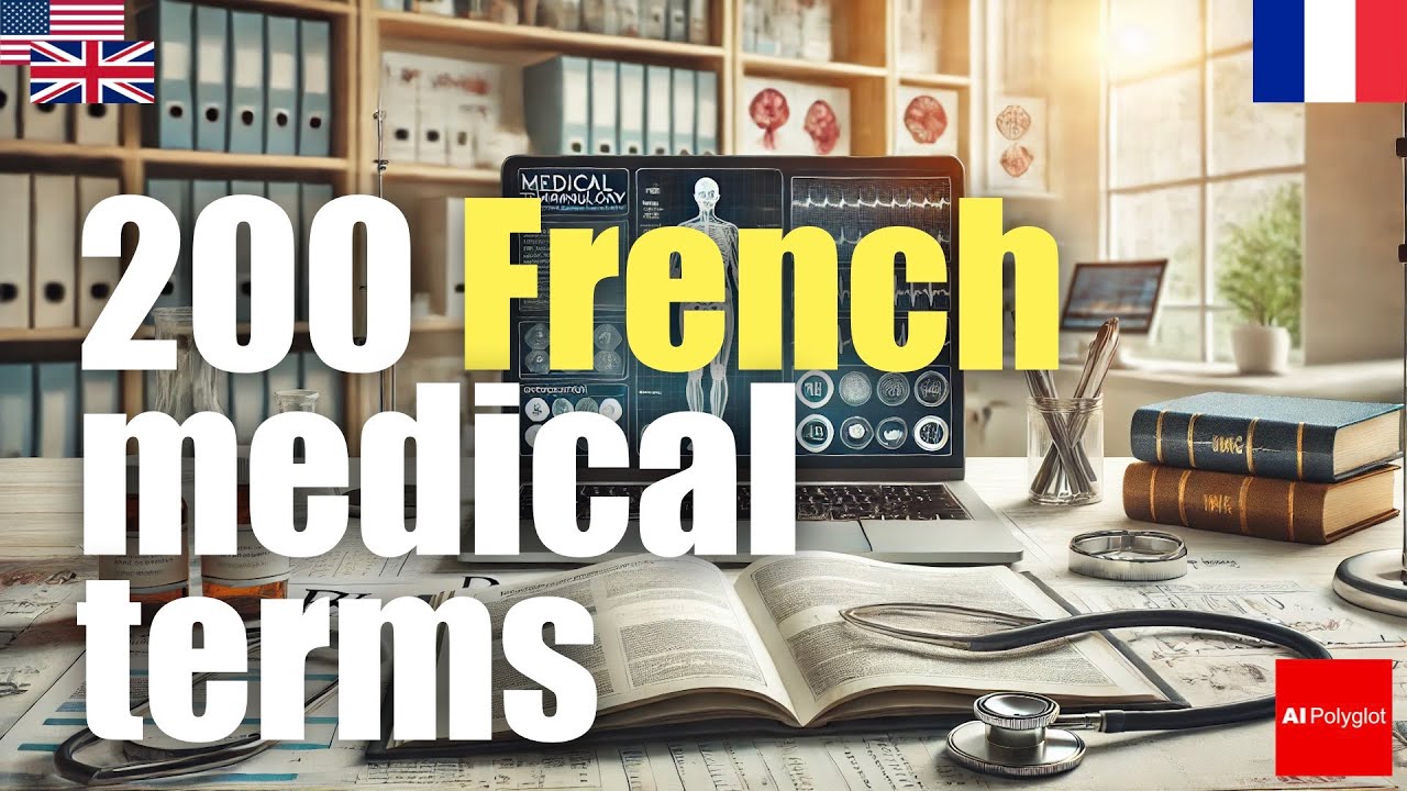 200 French medical terms | Passive listening | with hiragana episode artwork