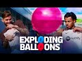 ???? BOOM! HILARIOUS EXPLODING BALLOONS CHALLENGE | Kounde vs Iñigo Martínez ??