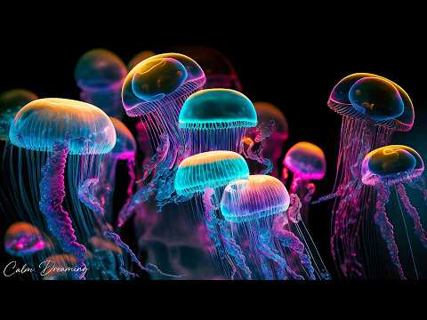 Jellyfish Aquarium • Healing of Insomnia, Stress, Anxiety and Depression • MELATONIN RELEASE #32