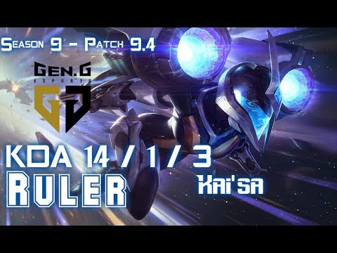 Gen Ruler KAI'SA vs SIVIR ADC - Patch 9.4 KR Ranked