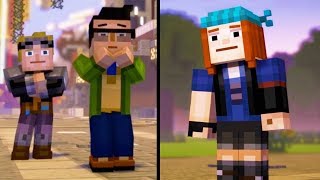 Download lagu Leave with Petra Vs Stay in Beacontown - Minecraft Story Mode Season 2 Episode 5 Ending Choices mp3