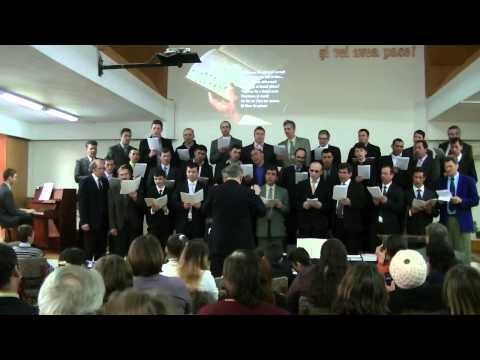 'Naintea Ta, Isus iubit, e toată viaţa mea -  Corul Bărbătesc "O inimă curată"