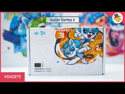 Grafinė planšetė Huion Inspiroy H420X video