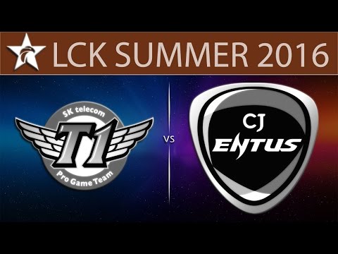 [LoL VODs] SKT vs CJ Game 2 | LCK Summer 2016 (02.06.2016) - SK Telecom T1 vs CJ Entus