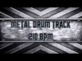 Metal Drum Track 210 BPM (HQ,HD)