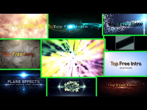Top 10 Free Intro Templates "Sony Vegas Intro" Pro 14, 13, 12 Download Video