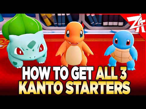 How to Get All 3 Kanto Starters in Pokemon Legends Z-A