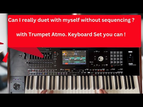 Korg Know How   Trumpet Atmo Keyboard Set   A little Trick!