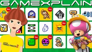 Super Mario Maker 2 Japanese Website Tour! In-Depth Look at New Elements, Screenshots Galore & Nina?